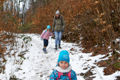 Blue path in the Josefov udoli