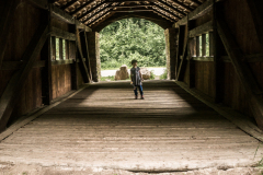 Pernstejn Wooden bridge