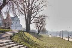 Cracow Vistula river